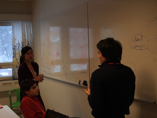 Team brainstorming