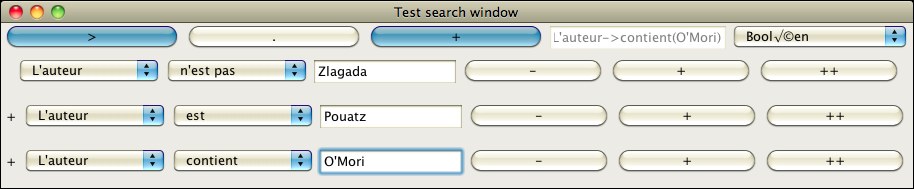 Standalone search module
