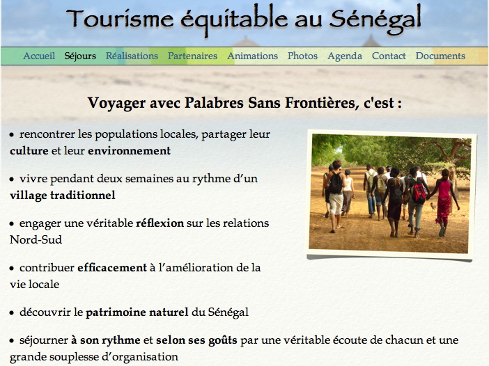Presentation of fair stays