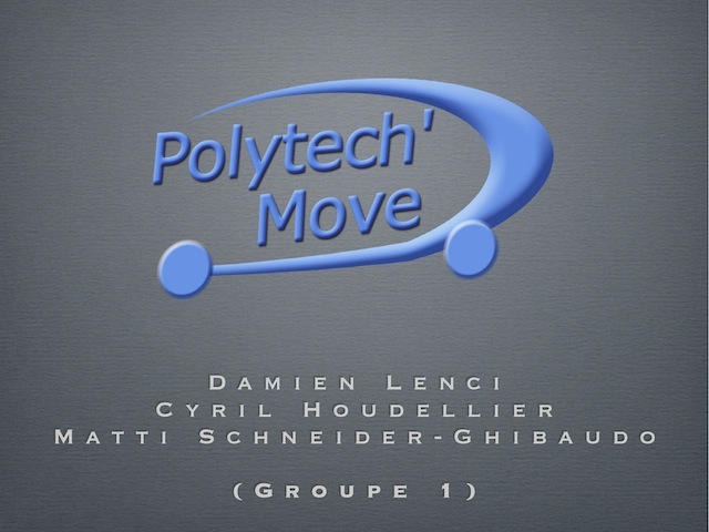 Presentation cover
